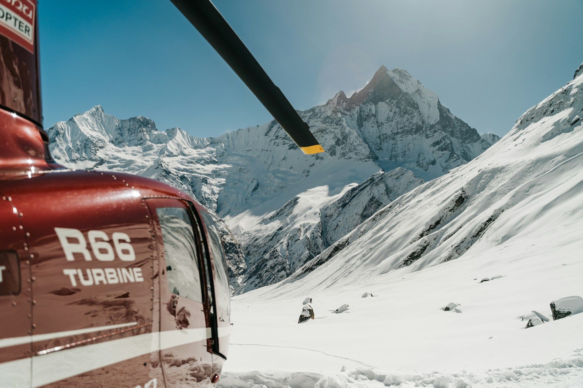 Heli Rides in Nepal in Nepal