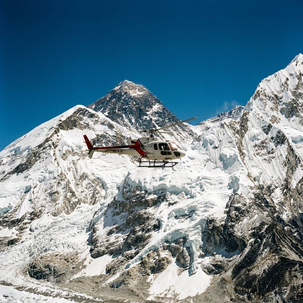 Gokyo to Lukla Helicopter