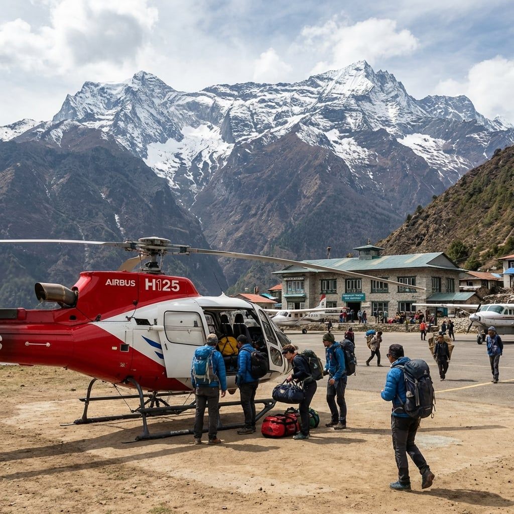 Everest Base Camp Helicopter Tour